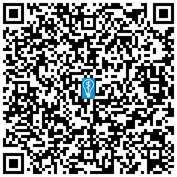 QR code image to open directions to Bluebonnet Dental in Houston, TX on mobile